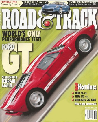 ROAD & TRACK 2003 DEC - FORD GT SPECIAL, ANDRETTI